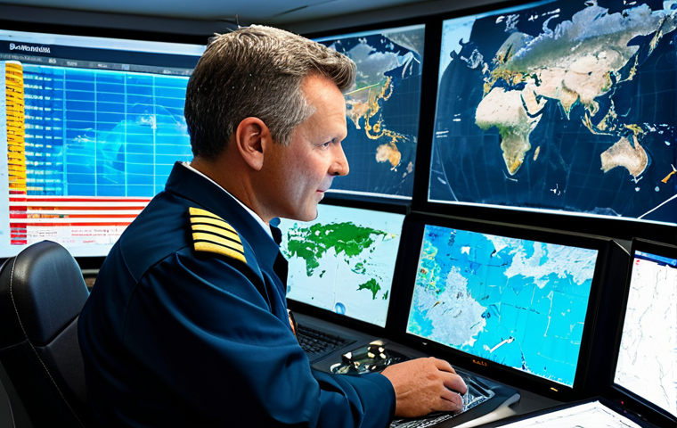 Pre-Flight Weather Briefing**

"A professional pilot in a modern flight planning room, studying weather charts and satellite imagery on a large screen. He is wearing a pilot's uniform, fully clothed in appropriate attire.  The scene is well-lit and organized, showcasing advanced weather analysis tools. Include wind charts, isobar maps, and a surface analysis.  Safe for work, appropriate content, family-friendly, professional aviation setting, perfect anatomy, correct proportions, high-quality render, dramatic lighting."

**